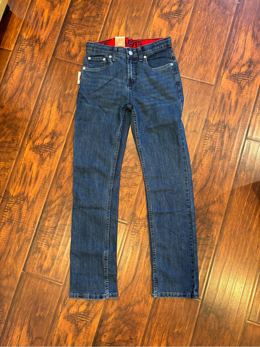 Levi's Boy’s Indigo Straight Jeans